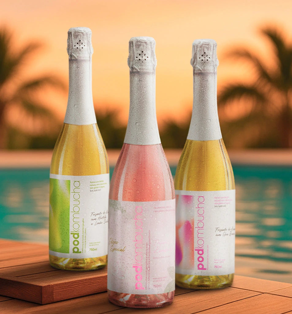 Espumantes - Pod Kombucha