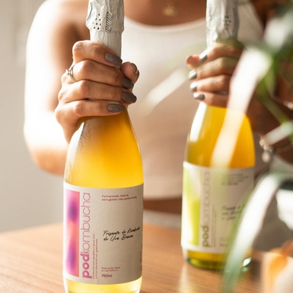Espumantes de Kombucha da Pod - Compre e Ganhe 3 Poddi™