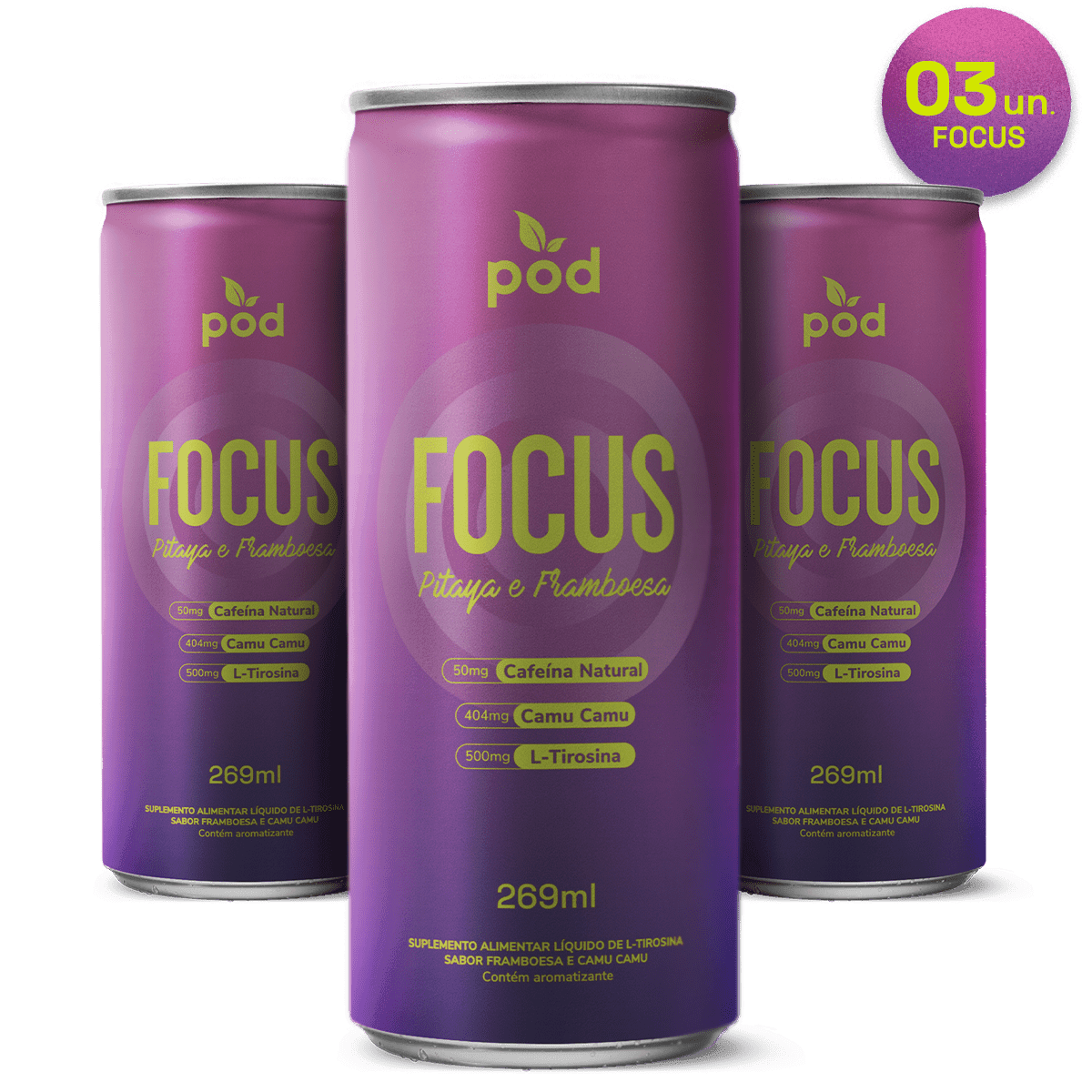 Kit 3 un. Smart Drinks - Pod Kombucha - Smart Drinks