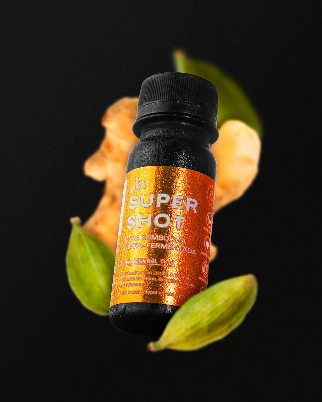 Kit 60 dias SUPER SHOTS R$7 - Pod Kombucha - Super Shot