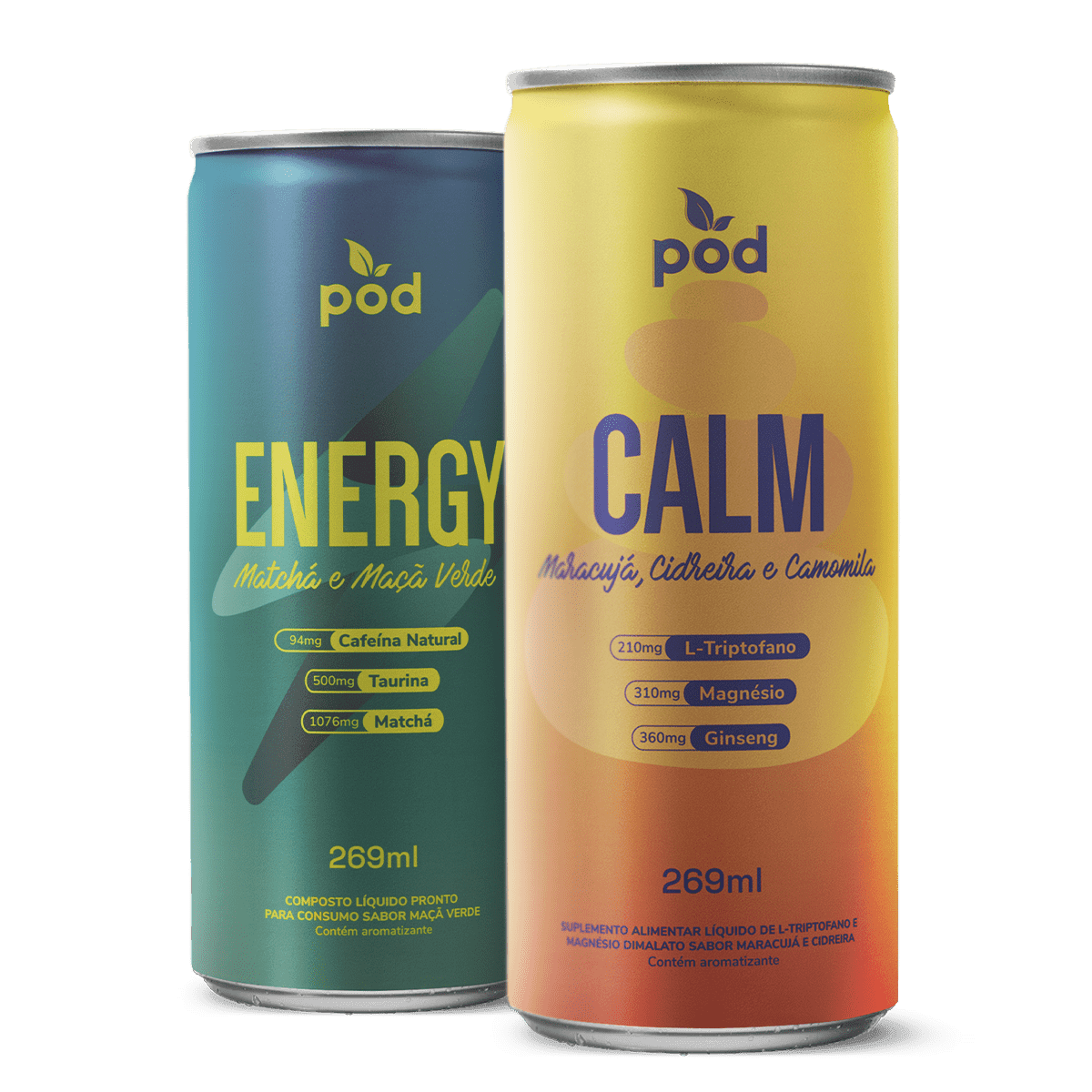 Kit Smart Drinks Sortidos Pod 269ml - Pod Kombucha - Smart Drinks