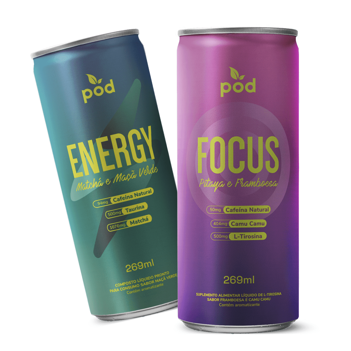 Kit Smart Drinks Sortidos Pod 269ml - Pod Kombucha - Smart Drinks