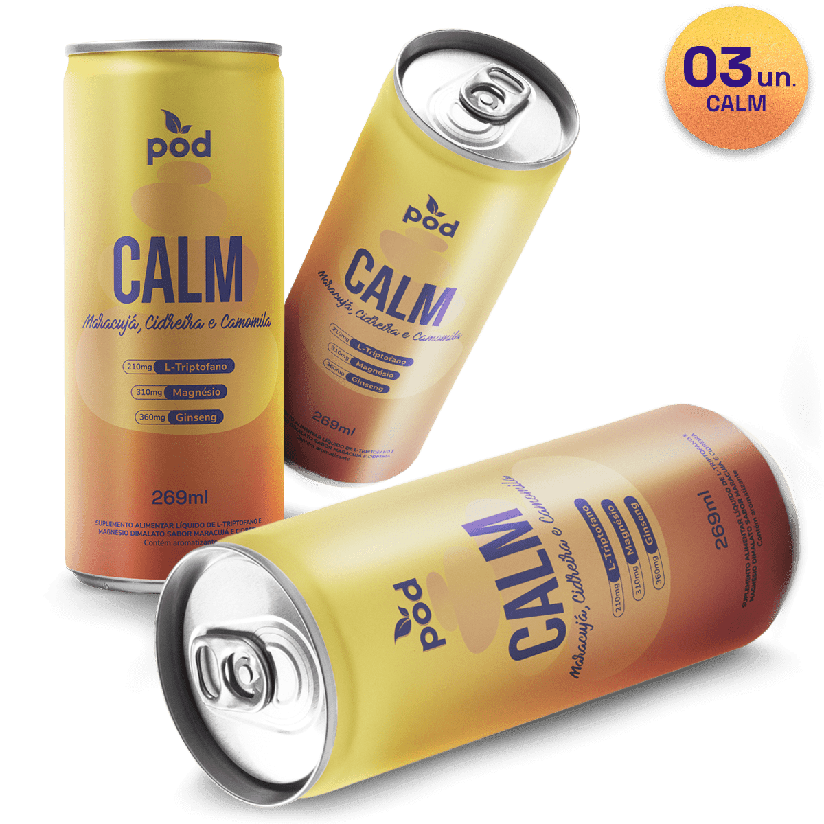 Kit 3 un. Smart Drinks - Pod Kombucha - Smart Drinks