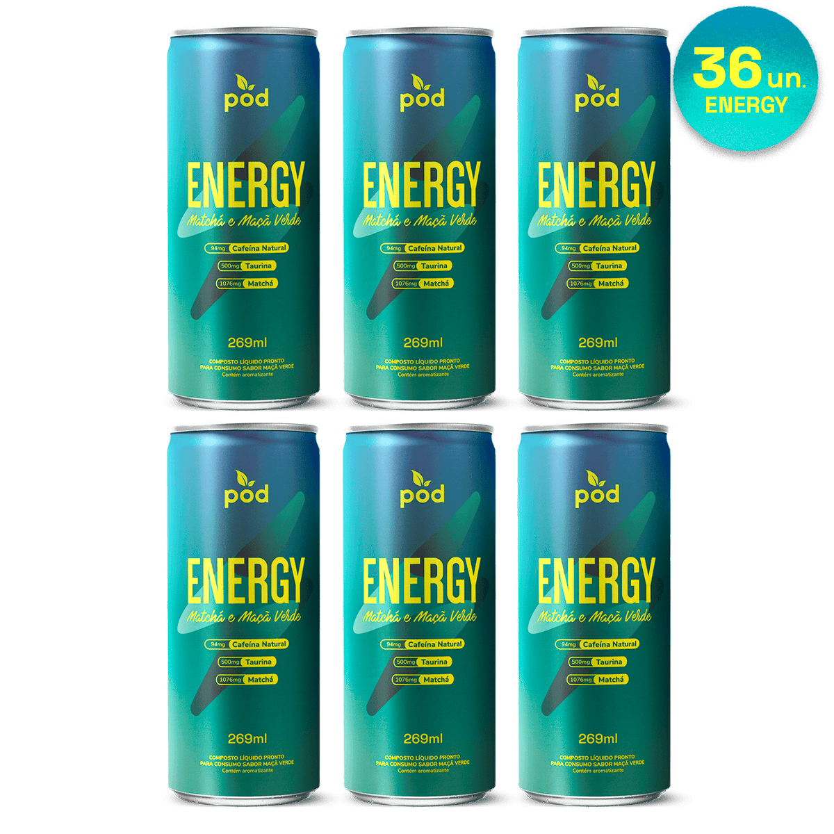 Kit ENERGY Smart Drink Pod 269ml - Pod Kombucha - Smart Drinks