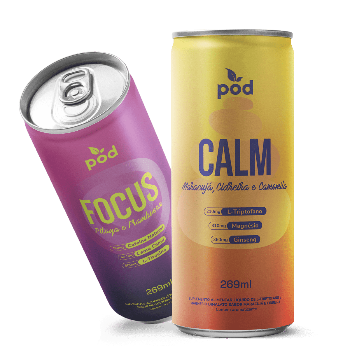 Kit Smart Drinks Sortidos Pod 269ml - Pod Kombucha - Smart Drinks