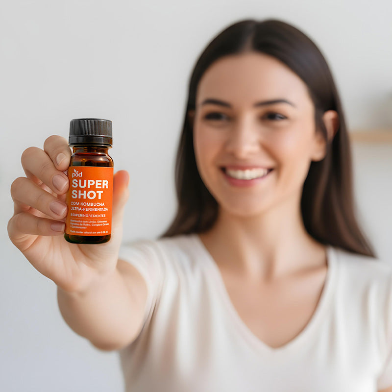 Kit semanal 7 Super Shots Pod 50ml Imunidade Digestão