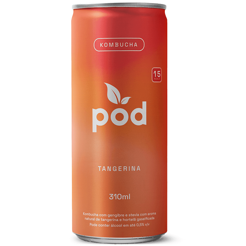Kit de Kombuchas Pod 310ml - Pod Kombucha - Lata Kombucha 310ml
