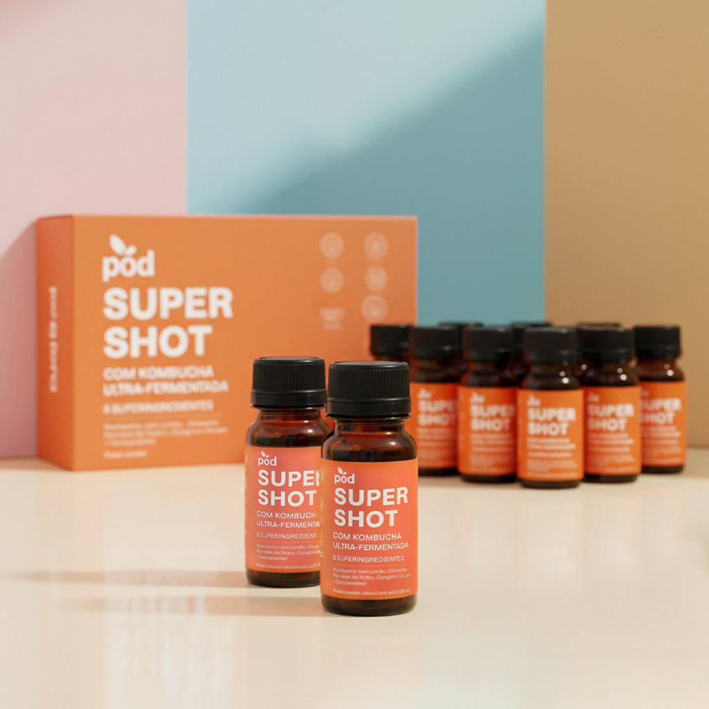 Kit 60 Super Shots 50ml R$7 Imunidade Digestão