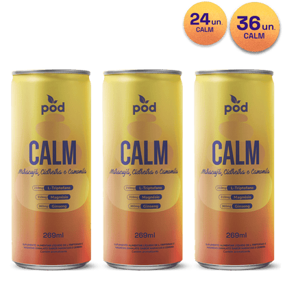CALM Pod 269ml - Smart Drink - Pod Kombucha - Smart Drinks