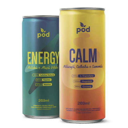 Kit Smart Drinks Sortidos Pod 269ml - Pod Kombucha - Smart Drinks