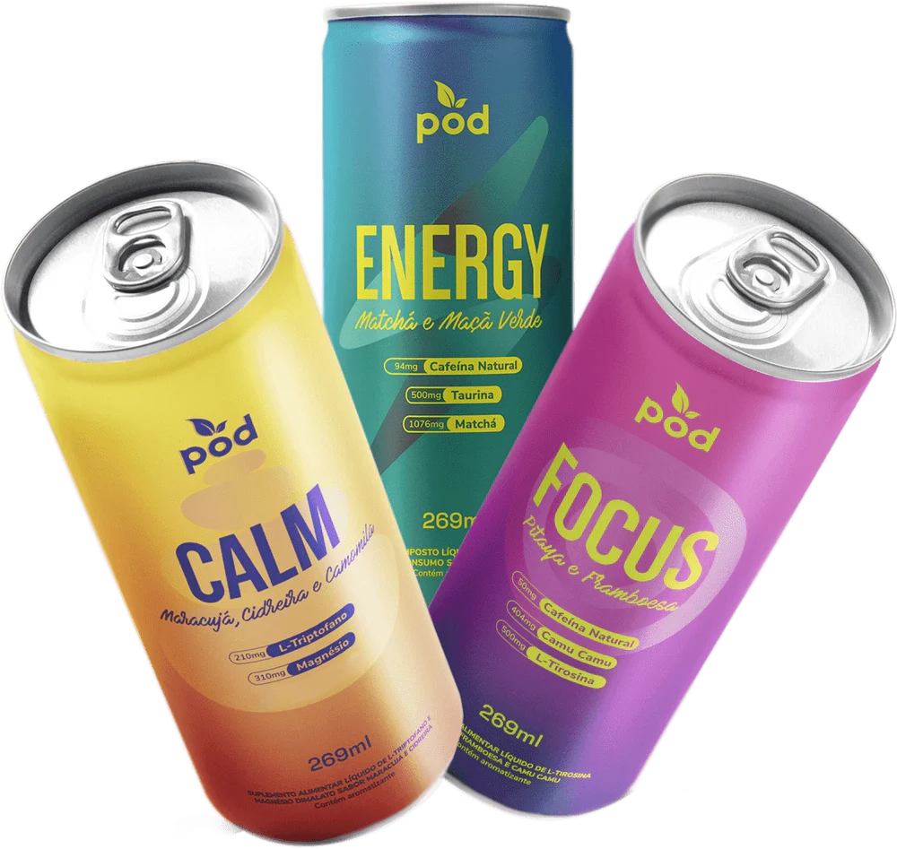 12 Kombuchas + 12 Smart Drinks - Pod Kombucha - Mix de Produtos