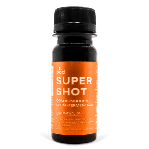 Kit Mensal 30 un. SUPER SHOTS R$8 - Pod Kombucha - Super Shot