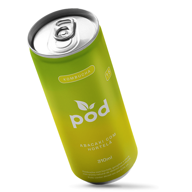 12 Kombuchas + 12 Smart Drinks - Pod Kombucha - Mix de Produtos