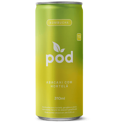 Kit de Kombuchas Pod 310ml - Pod Kombucha - Lata Kombucha 310ml