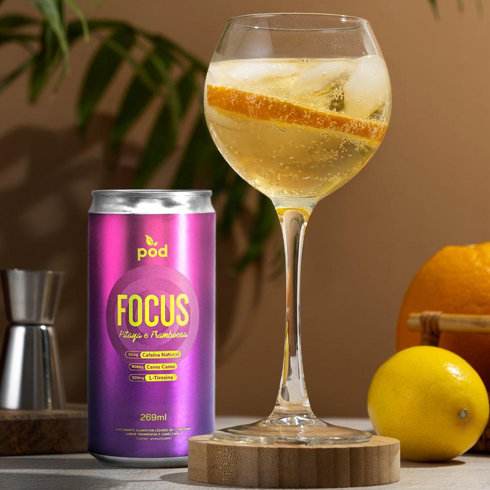 FOCUS Pod 269ml - Smart Drink - Pod Kombucha - Smart Drinks