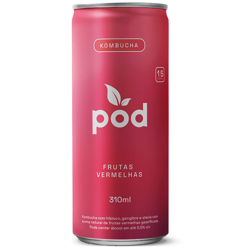 Kit de Kombuchas Pod 310ml - Pod Kombucha - Lata Kombucha 310ml