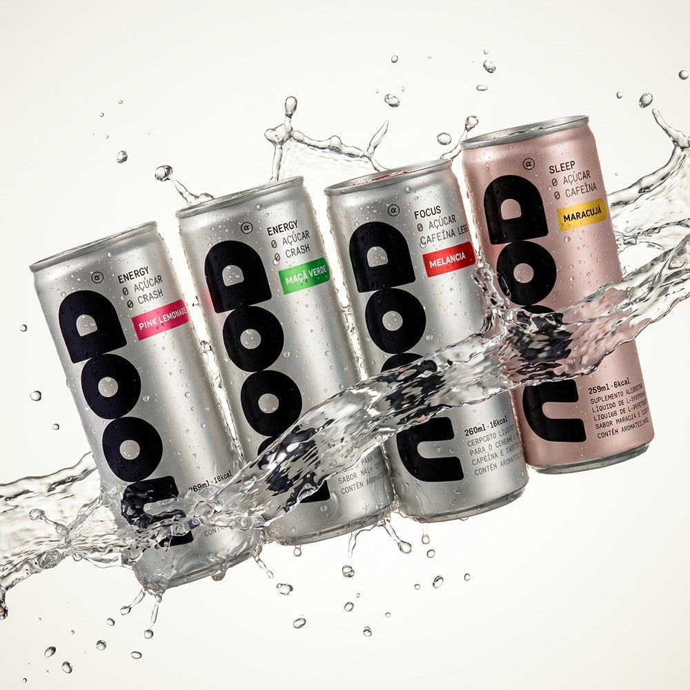Kit Experimentação | 1 Espumante - 3 kombucha 310ml - 3 Poddi - 3 Nood Energy - 3 shots