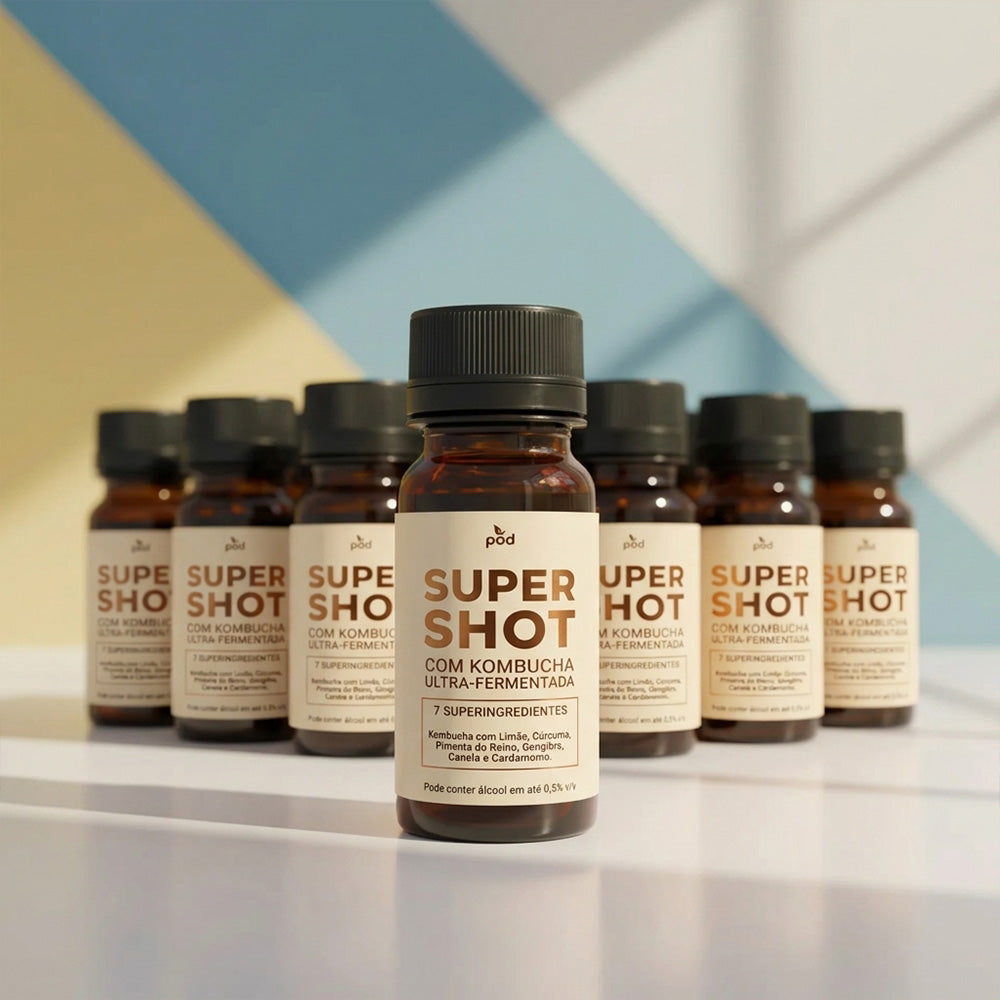 Kit 60 Super Shots 50ml R$7 Imunidade Digestão